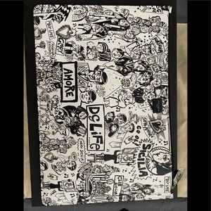 Dolce & Gabana large leather pouch